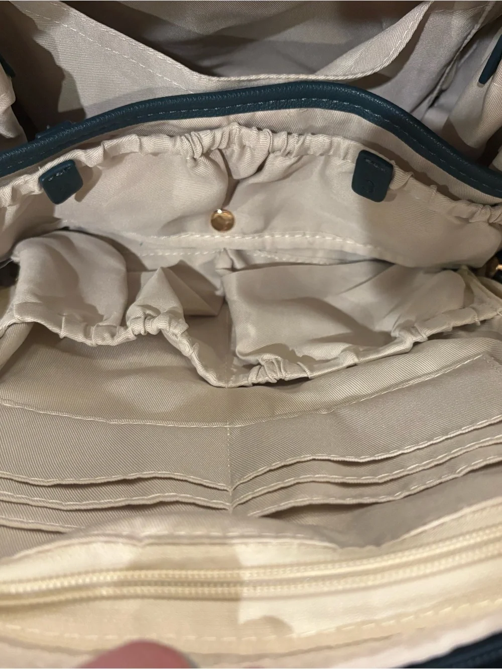 Ayla & Co. Mini Convertible Diaper Bag in Peacock